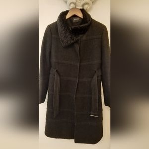 Nine West Women's Winter Coat, Sx 6, Black